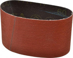 3M - 3-1/2" Wide x 15-1/2" OAL, 60 Grit, Ceramic Abrasive Belt - Ceramic, Medium, Coated, YF Weighted Cloth Backing, Wet/Dry, Series 777F - Apex Tool & Supply
