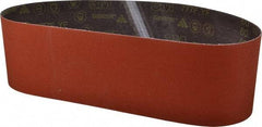 3M - 6" Wide x 48" OAL, 60 Grit, Ceramic Abrasive Belt - Ceramic, Medium, Coated, YF Weighted Cloth Backing, Wet/Dry, Series 777F - Apex Tool & Supply