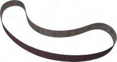 3M - 1-1/2" Wide x 60" OAL, 36 Grit, Aluminum Oxide Abrasive Belt - Aluminum Oxide, Very Coarse, Coated, X Weighted Cloth Backing, Series 341D - Apex Tool & Supply