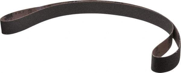 3M - 1-1/2" Wide x 60" OAL, 50 Grit, Aluminum Oxide Abrasive Belt - Aluminum Oxide, Coarse, Coated, X Weighted Cloth Backing, Series 341D - Apex Tool & Supply