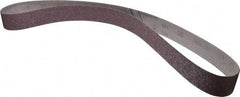 3M - 2" Wide x 60" OAL, 36 Grit, Aluminum Oxide Abrasive Belt - Aluminum Oxide, Very Coarse, Coated, X Weighted Cloth Backing, Series 341D - Apex Tool & Supply
