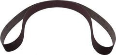 3M - 2" Wide x 72" OAL, 60 Grit, Aluminum Oxide Abrasive Belt - Aluminum Oxide, Medium, Coated, X Weighted Cloth Backing, Series 241D - Apex Tool & Supply
