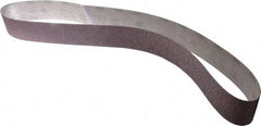 3M - 2-1/2" Wide x 60" OAL, 40 Grit, Aluminum Oxide Abrasive Belt - Aluminum Oxide, Coarse, Coated, X Weighted Cloth Backing, Series 341D - Apex Tool & Supply