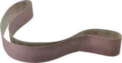 3M - 2-1/2" Wide x 60" OAL, 50 Grit, Aluminum Oxide Abrasive Belt - Aluminum Oxide, Coarse, Coated, X Weighted Cloth Backing, Series 341D - Apex Tool & Supply