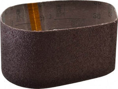 3M - 3" Wide x 24" OAL, 36 Grit, Aluminum Oxide Abrasive Belt - Aluminum Oxide, Very Coarse, Coated, X Weighted Cloth Backing, Series 341D - Apex Tool & Supply