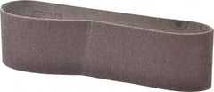3M - 3" Wide x 24" OAL, 40 Grit, Aluminum Oxide Abrasive Belt - Aluminum Oxide, Coarse, Coated, X Weighted Cloth Backing, Series 341D - Apex Tool & Supply