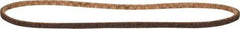 3M - 1/4" Wide x 24" OAL, Aluminum Oxide Abrasive Belt - Aluminum Oxide, Coarse, Nonwoven, Series SC-BS - Apex Tool & Supply