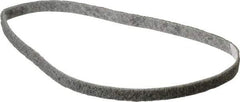 3M - 1/2" Wide x 24" OAL, Silicon Carbide Abrasive Belt - Silicon Carbide, Super Fine, Nonwoven, Series SC-BS - Apex Tool & Supply