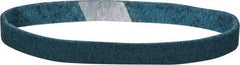 3M - 3/4" Wide x 18" OAL, Aluminum Oxide Abrasive Belt - Aluminum Oxide, Very Fine, Nonwoven, Series SC-BS - Apex Tool & Supply