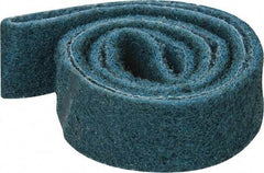 3M - 1" Wide x 30" OAL, Aluminum Oxide Abrasive Belt - Aluminum Oxide, Very Fine, Nonwoven, Series SC-BS - Apex Tool & Supply