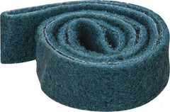 3M - 1" Wide x 42" OAL, Aluminum Oxide Abrasive Belt - Aluminum Oxide, Very Fine, Nonwoven, Series SC-BS - Apex Tool & Supply