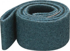 3M - 2" Wide x 48" OAL, Aluminum Oxide Abrasive Belt - Aluminum Oxide, Very Fine, Nonwoven, Series SC-BS - Apex Tool & Supply