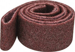 3M - 2" Wide x 60" OAL, Aluminum Oxide Abrasive Belt - Aluminum Oxide, Medium, Nonwoven, Series SC-BS - Apex Tool & Supply
