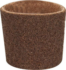 3M - 3" Wide x 10-11/16" OAL, Aluminum Oxide Abrasive Belt - Aluminum Oxide, Coarse, Nonwoven, Series SC-BS - Apex Tool & Supply