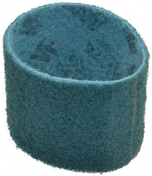 3M - 3" Wide x 10-11/16" OAL, Aluminum Oxide Abrasive Belt - Aluminum Oxide, Very Fine, Nonwoven, Series SC-BS - Apex Tool & Supply