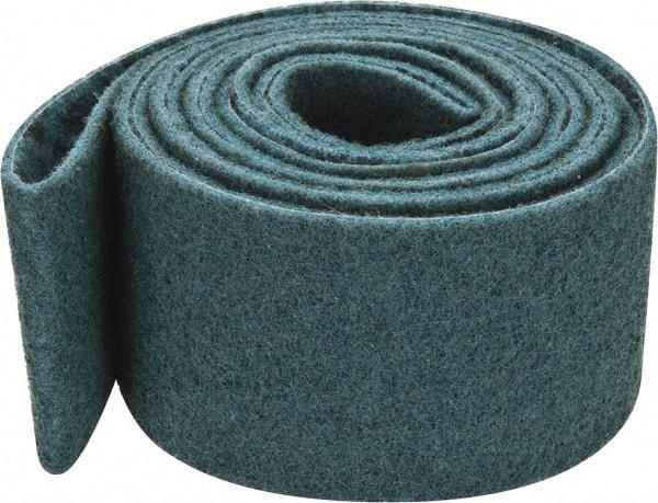 3M - 3" Wide x 132" OAL, Aluminum Oxide Abrasive Belt - Aluminum Oxide, Very Fine, Nonwoven, Series SC-BS - Apex Tool & Supply