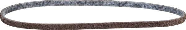 3M - 1/4" Wide x 18" OAL, Aluminum Oxide Abrasive Belt - Aluminum Oxide, Coarse, Nonwoven, Series SE-BS - Apex Tool & Supply