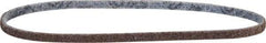 3M - 1/4" Wide x 18" OAL, Aluminum Oxide Abrasive Belt - Aluminum Oxide, Coarse, Nonwoven, Series SE-BS - Apex Tool & Supply
