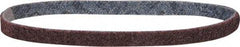 3M - 1/2" Wide x 18" OAL, Aluminum Oxide Abrasive Belt - Aluminum Oxide, Medium, Nonwoven, Series SE-BS - Apex Tool & Supply