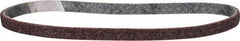 3M - 1/2" Wide x 24" OAL, Aluminum Oxide Abrasive Belt - Aluminum Oxide, Medium, Nonwoven, Series SE-BS - Apex Tool & Supply