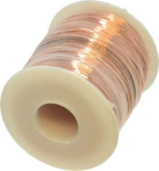 Made in USA - 22 Gage, 0.0253" Diameter x 501' Long, Bare, Copper Bus Bar Wire - Pure Copper (ASTM B3) - Apex Tool & Supply