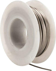 Made in USA - 18 Gage, 0.0403 Inch Diameter x 25 Ft. Long, Nickel Chromium Wire - Alloy 80/20, ASTM B344 - Apex Tool & Supply