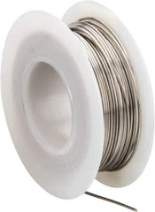 Made in USA - 20 Gage, 0.032 Inch Diameter x 39 Ft. Long, Nickel Chromium Wire - Alloy 80/20, ASTM B344 - Apex Tool & Supply