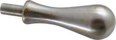 Gibraltar - 3/8" Press Fit Stem, Revolving Handwheel & Machine Handle - Carbon Steel Bulb Shape Handle, 3/4" Long Carbon Steel Stem, 3-25/32" OAL - Apex Tool & Supply