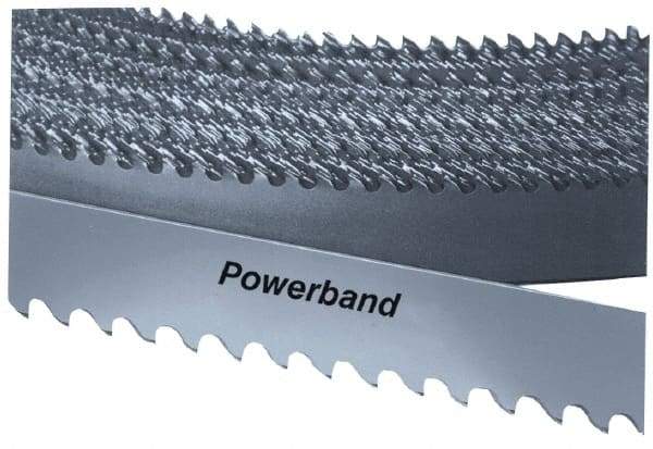 Starrett - 1-1/4" x 150' x 0.042" Bi-Metal Band Saw Blade Coil Stock - 4 to 6 TPI, Toothed Edge, Straight Form, Raker Set, No Rake Angle, Variable Pitch, Contour Cutting - Apex Tool & Supply
