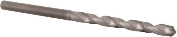 Guhring - 4mm 118° Solid Carbide Jobber Drill - Bright Finish, Right Hand Cut, Spiral Flute, Straight Shank, 75mm OAL, Faceted Point - Apex Tool & Supply