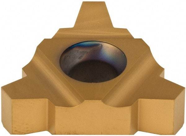 Carmex - 27UIR/L Internal Left & Right Hand 3 Acme Laydown Threading Insert - Grade P25C, TiN Coated Carbide - Apex Tool & Supply