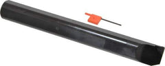 Carmex - Internal Thread, Right Hand Cut, 1-1/2" Shank Width x 1-1/2" Shank Height Indexable Threading Toolholder - 12" OAL, 16IR Insert Compatibility, SI Toolholder, Series SIR - Apex Tool & Supply