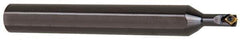 Carmex - Internal Thread, Right Hand Cut, 1/2" Shank Width x 0.205" Shank Height Indexable Threading Toolholder - 4" OAL, 06IR Insert Compatibility, SI Toolholder - Apex Tool & Supply