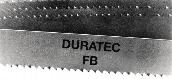 Starrett - 1" x 100' x 0.035" Carbon Steel Band Saw Blade Coil Stock - 6 TPI, Toothed Edge, Straight Form, Raker Set, Flexible Back, No Rake Angle, Constant Pitch, Contour Cutting - Apex Tool & Supply