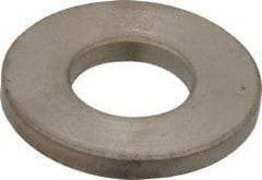 Gibraltar - 1/2" Screw, Grade 12L14 Case Hardened Steel Standard Flat Washer - 17/32" ID x 1-1/8" OD, 1/8" Thick, Nickel-Plated Finish - Apex Tool & Supply