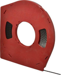 Starrett - 1/4" x 100' x 0.025" Carbon Steel Band Saw Blade Coil Stock - 24 TPI, Toothed Edge, Straight Form, Wavy Set, Flexible Back, No Rake Angle, Constant Pitch, Contour Cutting - Apex Tool & Supply