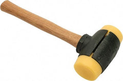 Garland - 6-1/2 Lb Head 2-3/4" Face Plastic Split Head Hammer - Wood Handle - Apex Tool & Supply