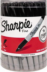 Sharpie - Black Dye & Pigment-Based Ink Wet Surface Pen - Fine Tip, AP Nontoxic Ink - Apex Tool & Supply