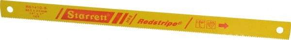 Starrett - 14" Long, 10 Teeth per Inch, High Speed Steel Power Hacksaw Blade - Toothed Edge, 1" Wide x 0.05" Thick - Apex Tool & Supply