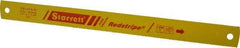 Starrett - 14" Long, 10 Teeth per Inch, High Speed Steel Power Hacksaw Blade - Toothed Edge, 1-1/4" Wide x 0.062" Thick - Apex Tool & Supply