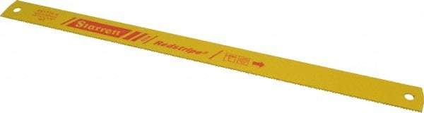 Starrett - 17" Long, 10 Teeth per Inch, High Speed Steel Power Hacksaw Blade - Toothed Edge, 1-1/4" Wide x 0.062" Thick - Apex Tool & Supply
