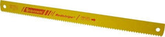 Starrett - 18" Long, 4 Teeth per Inch, High Speed Steel Power Hacksaw Blade - Toothed Edge, 1-1/2" Wide x 0.075" Thick - Apex Tool & Supply