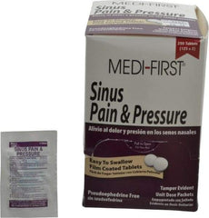 Medique - Medi-First Sinus Pain & Pressure Tablets - Sinus Relief - Apex Tool & Supply