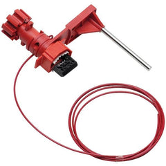 Brady - Pneumatic & Valve Lockouts Type: Universal Valve Lockout Maximum Valve Handle Size (Inch): 1 - Apex Tool & Supply