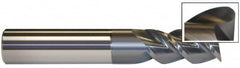 Accupro - 1" Diam 3 Flute Solid Carbide 0.03" Corner Radius End Mill - Apex Tool & Supply