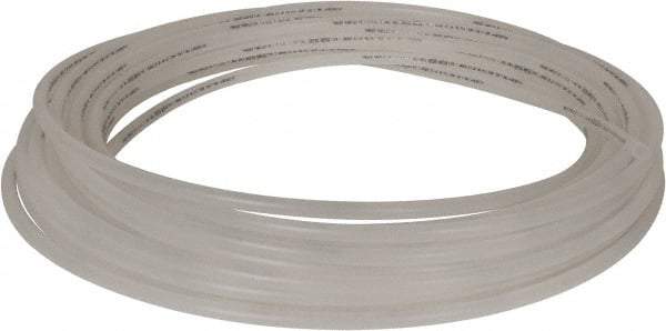 Parker - 3/8" ID x 1/2" OD, 1/16" Wall Thickness, 100' Long, Polyethylene Tube - Natural, 90 Max psi, -80 to 150°F - Apex Tool & Supply
