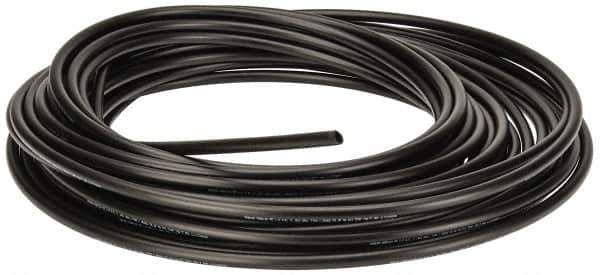 Parker - 3/8" ID x 1/2" OD, 1/16" Wall Thickness, 100' Long, Polyethylene Tube - Black, 90 Max psi, -80 to 150°F - Apex Tool & Supply