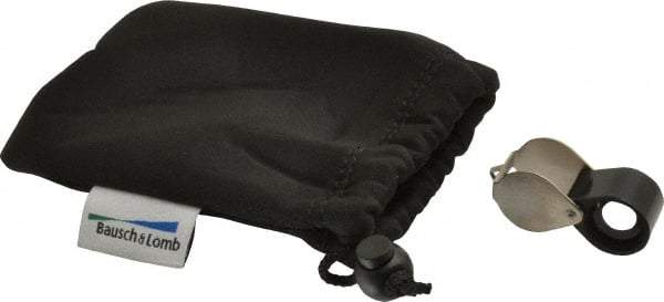 Bausch & Lomb - 14x Magnification, 0.7874 Inch Focal Distance, Handheld Magnifier - 1 Lens, Round - Apex Tool & Supply
