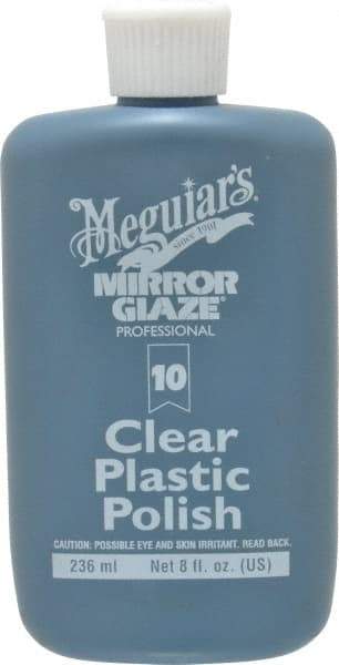 Mirror Glaze - Automotive Plastic Polish - 8 oz Bottle - Apex Tool & Supply