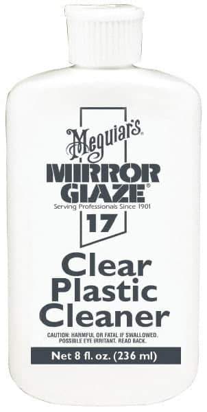Mirror Glaze - Automotive Clear Plastic Cleaner - 8 oz Bottle - Apex Tool & Supply